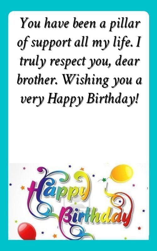 heart touching birthday wishes for brother in marathi